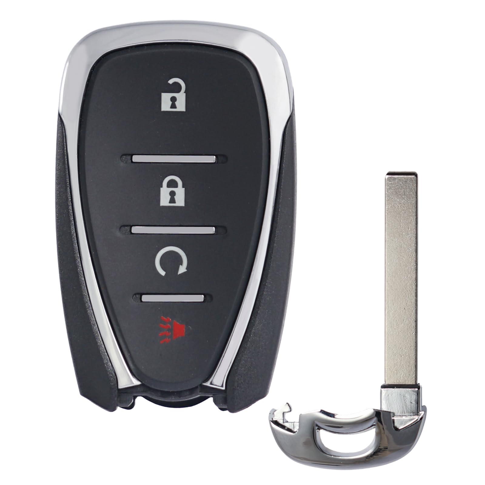 MechanMagic Chevrolet Equinox front-face fob with battery included for immediate use