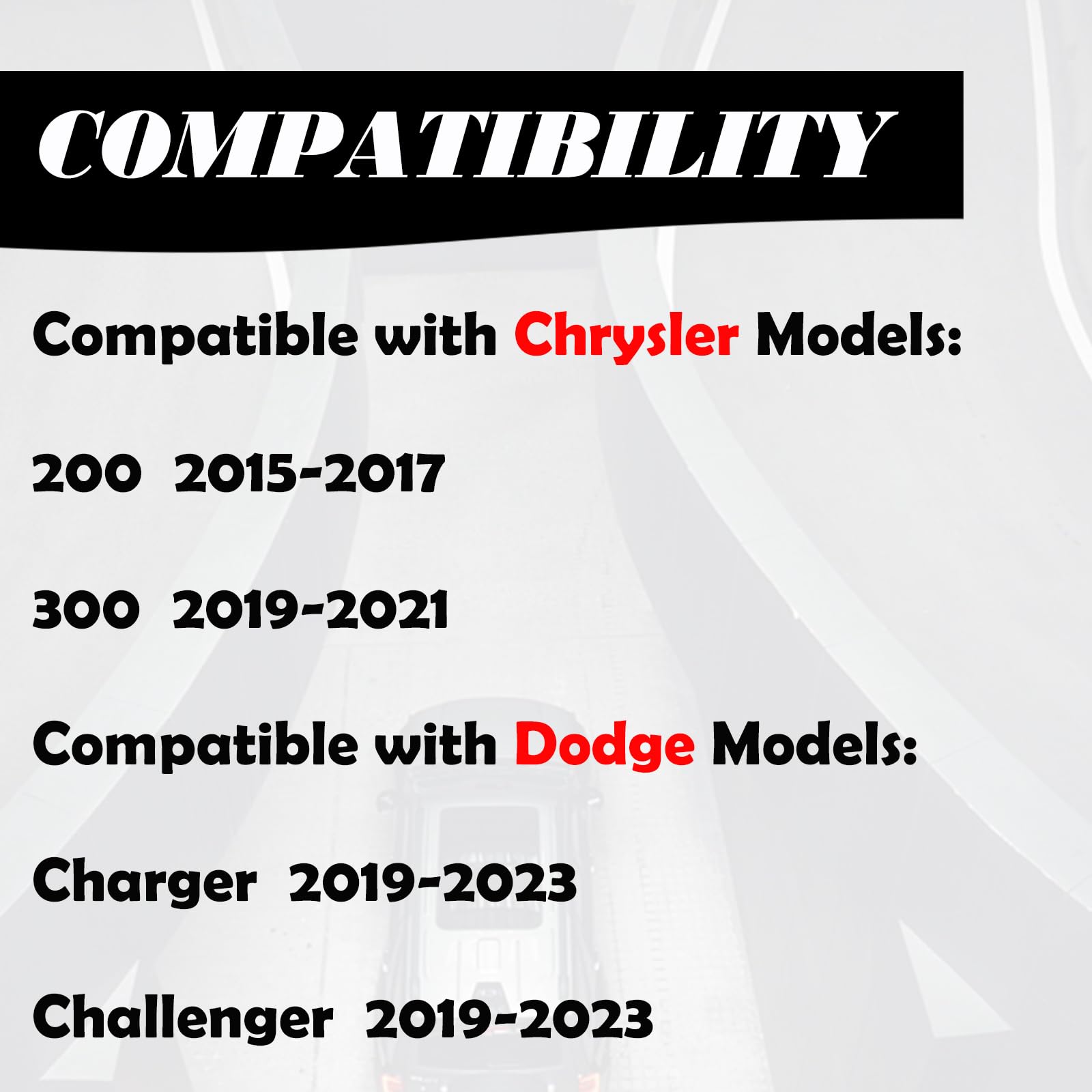 MechanMagic Chrysler 200 fob front view showing ready-to-program design