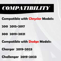 MechanMagic Chrysler 200 fob front view showing ready-to-program design