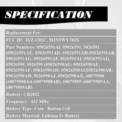 Compatibility overview for Chrysler Town and Country, Dodge Caravan, and Routan