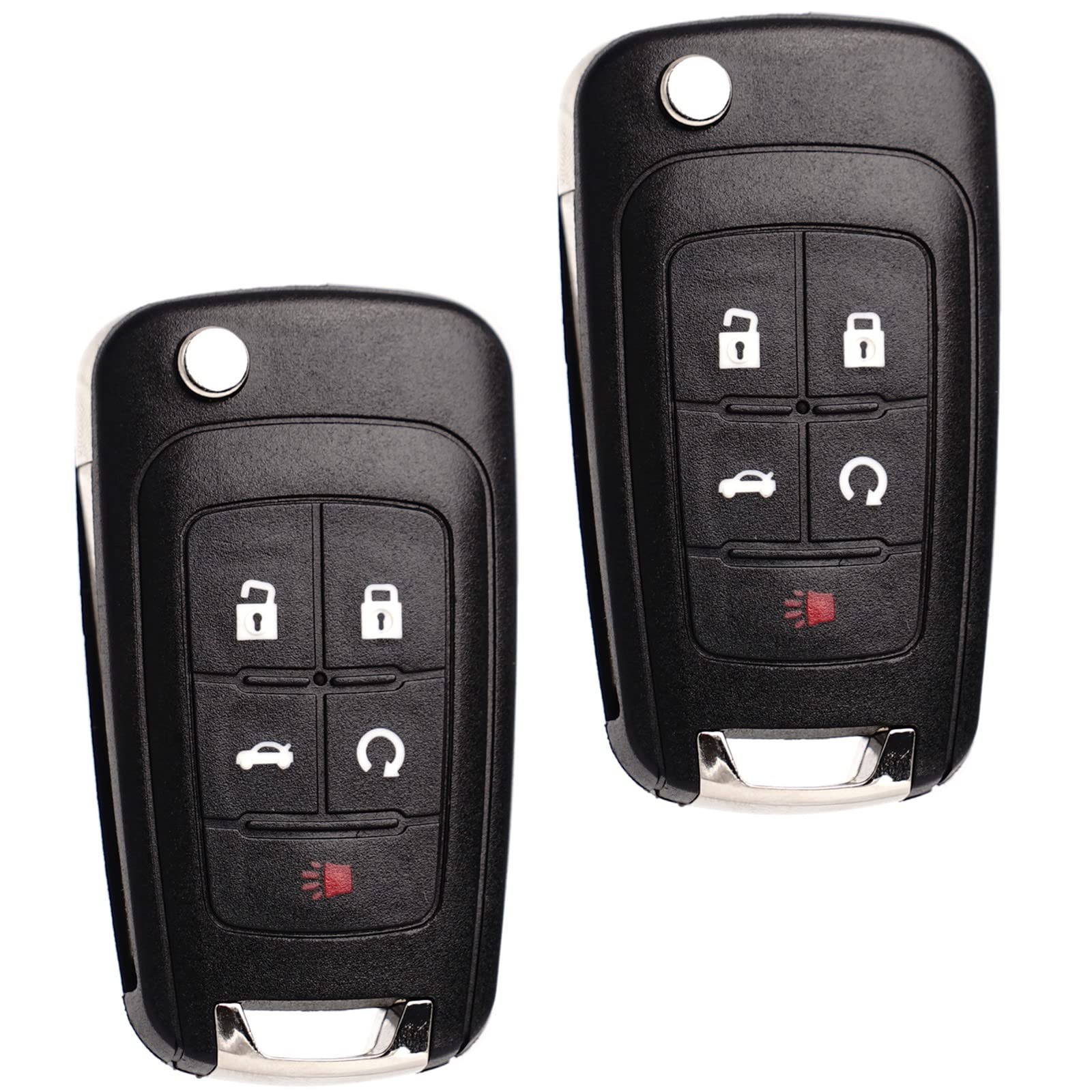 MechanMagic flip key fob front view for Chevy and GMC models