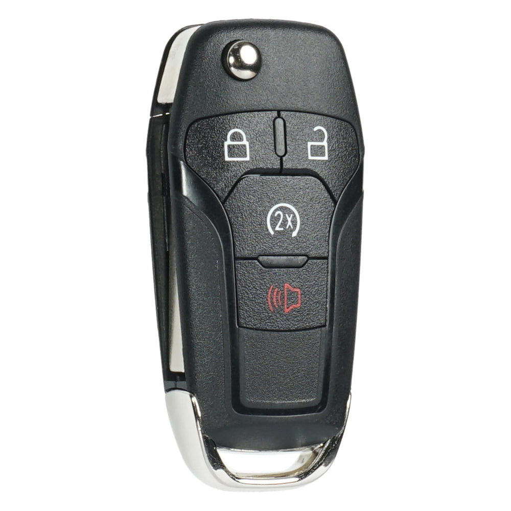 MechanMagic Ford F-150 key fob replacement front view with pre-installed electronics