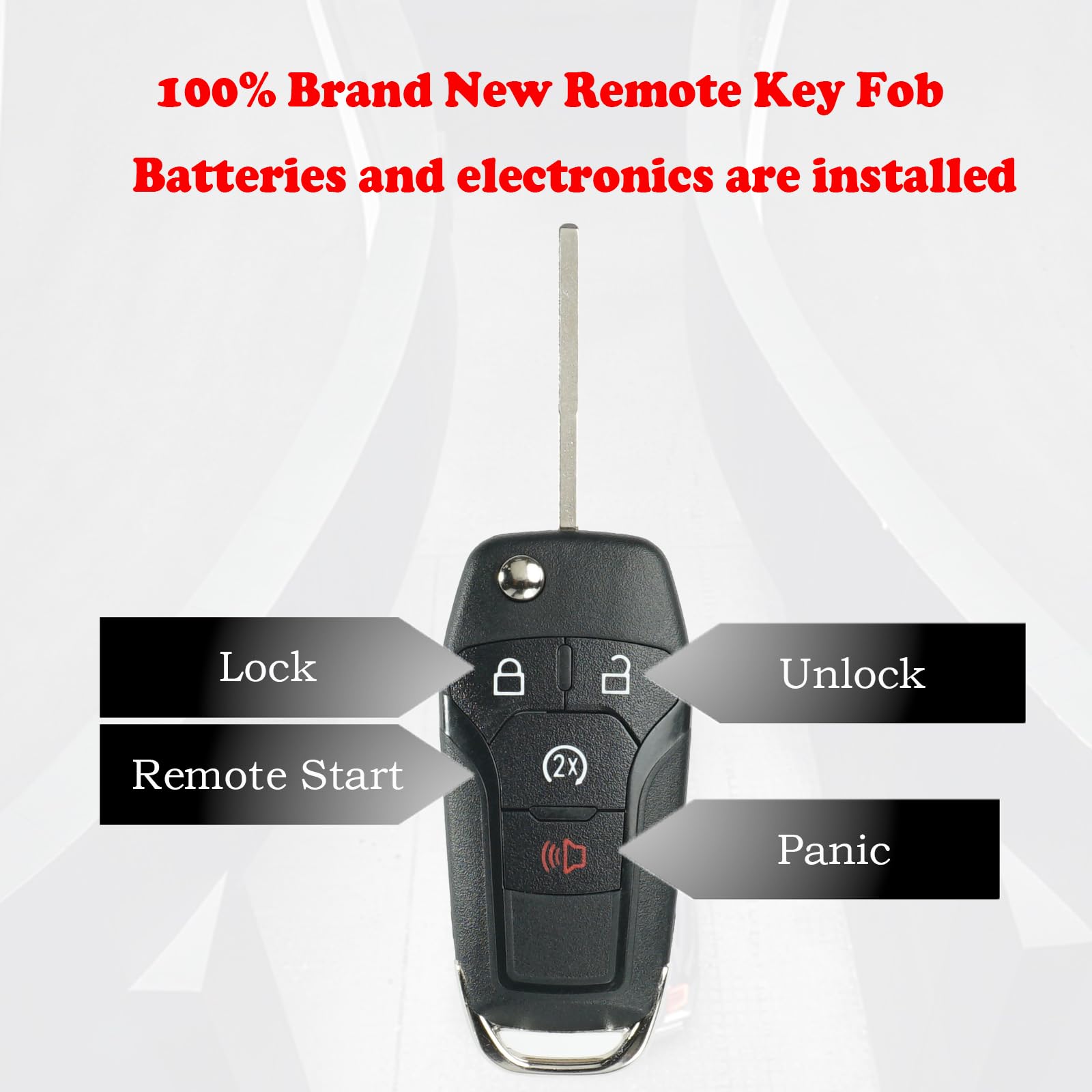 MechanMagic Ford Ranger key fob replacement with Ford compatibility