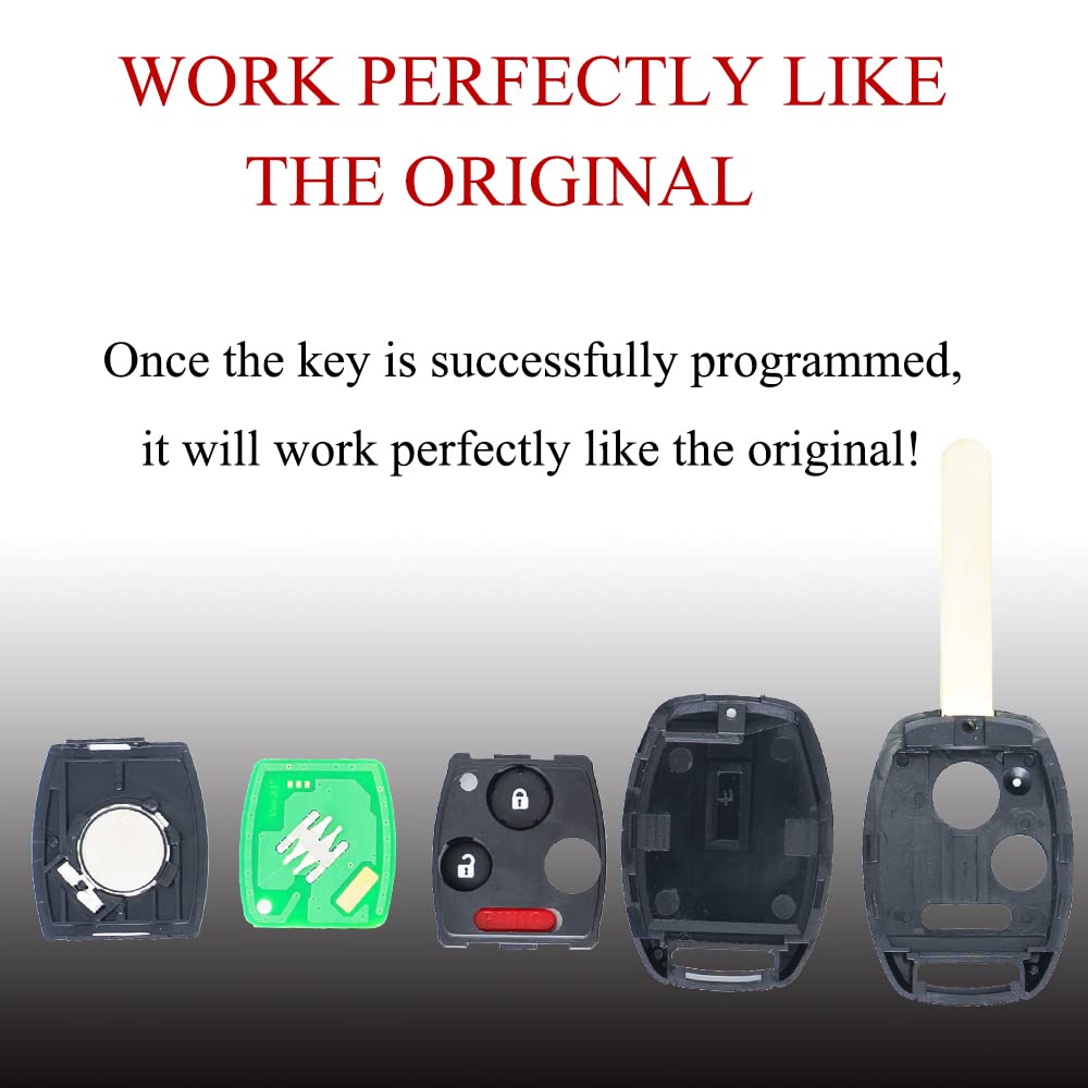 MechanMagic Honda remotes compatibility guide image for CR-V and related models.