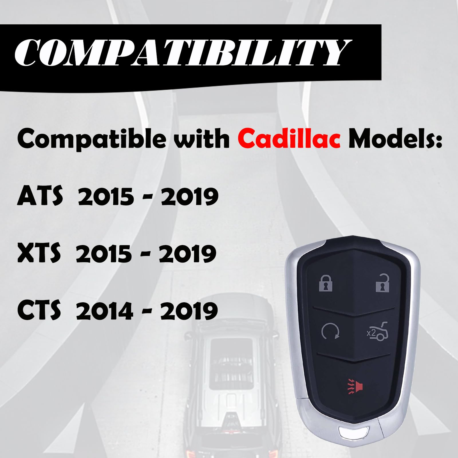 MechanMagic Cadillac key fob remote-start feature ready for push-button vehicles