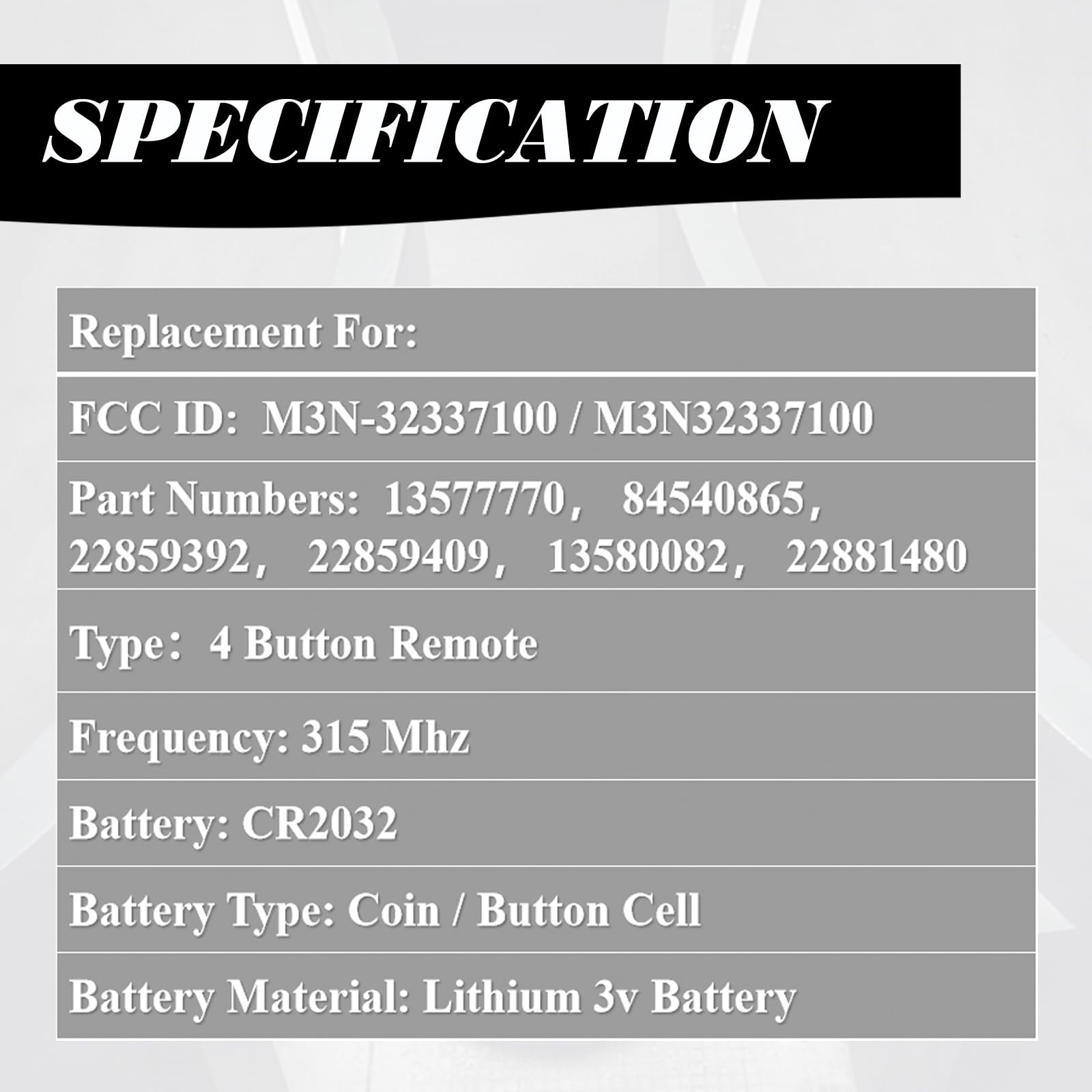MechanMagic compatibility list graphic confirms GM and Chevrolet coverage.