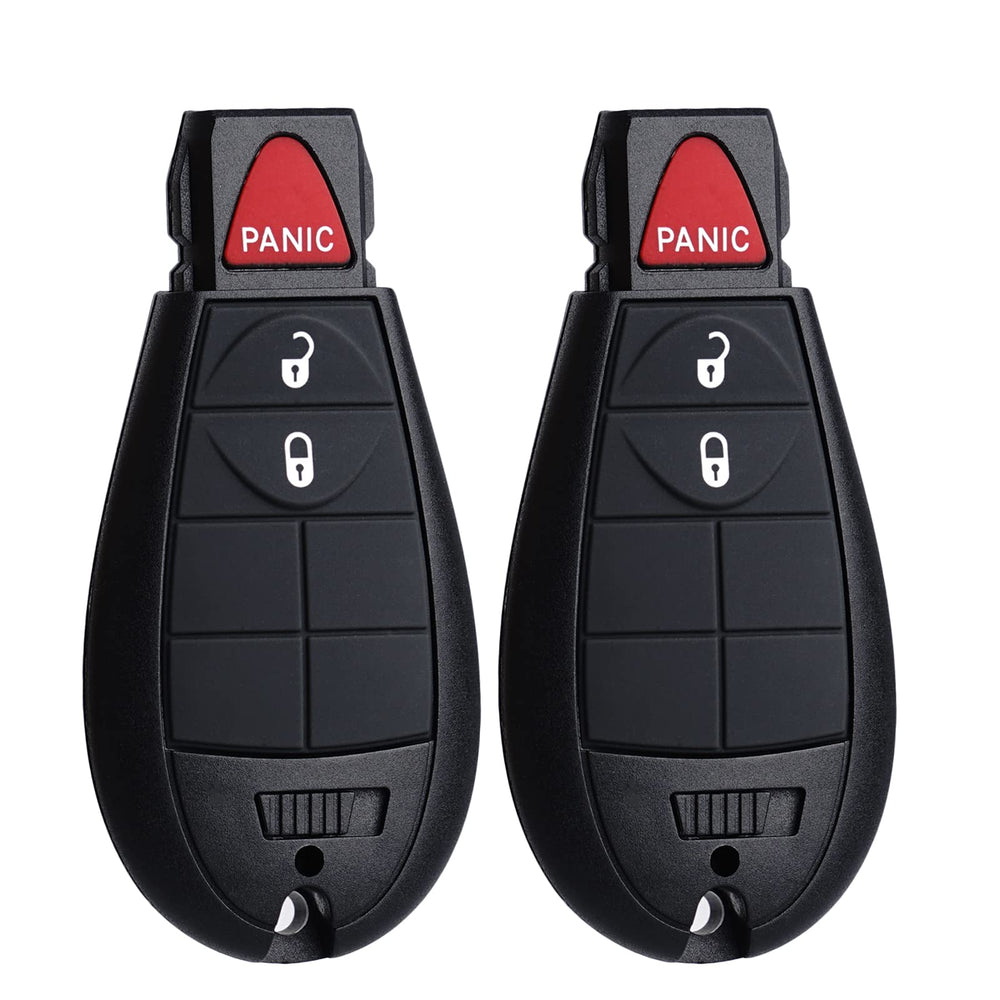 MechanMagic key fob remote for Dodge Ram 2009-2012, easy replacement.
