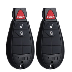 MechanMagic key fob remote for Dodge Ram 2009-2012, easy replacement.