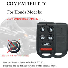 MechanMagic Odyssey key fob back view highlights button placement for quick programming