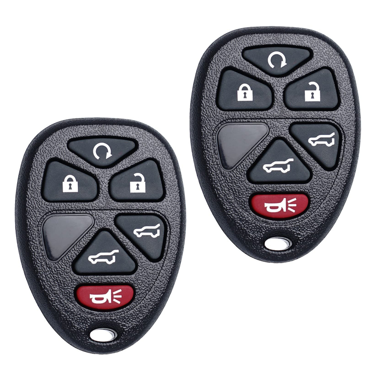 MechanMagic key fob remote for Chevy Tahoe – front view with pre-installed battery