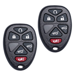 MechanMagic key fob remote for Chevy Tahoe – front view with pre-installed battery