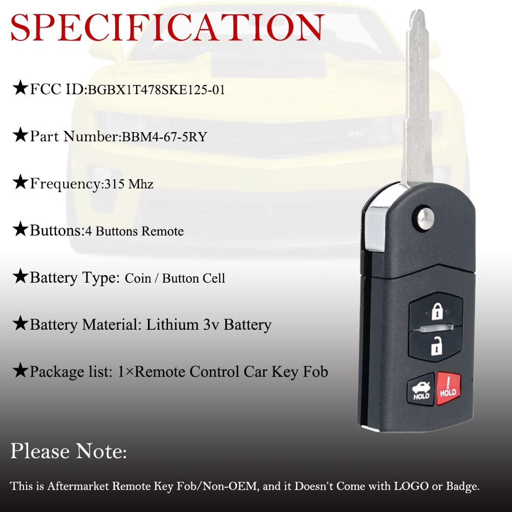 MechanMagic key fob remote electronics inside, pre-tested for reliable performance.