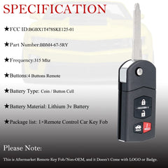 MechanMagic key fob remote electronics inside, pre-tested for reliable performance.