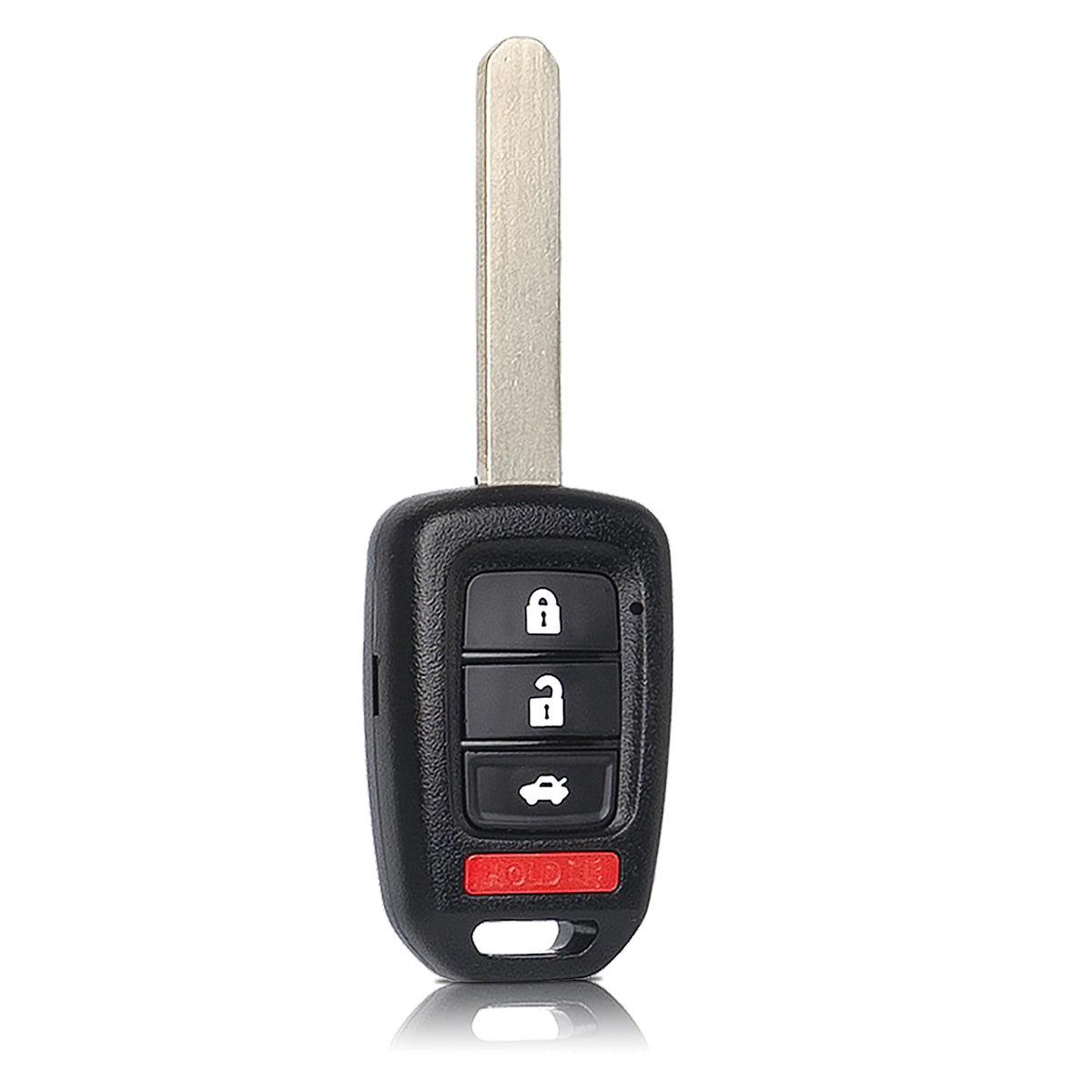 MechanMagic key fob remote for Honda Civic front view, ready for quick replacement.