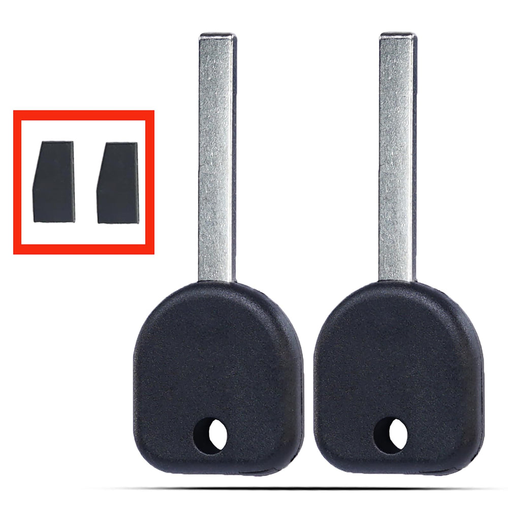 MechanMagic key fob replacement set 2 for Buick Chevrolet GMC, ready to program.