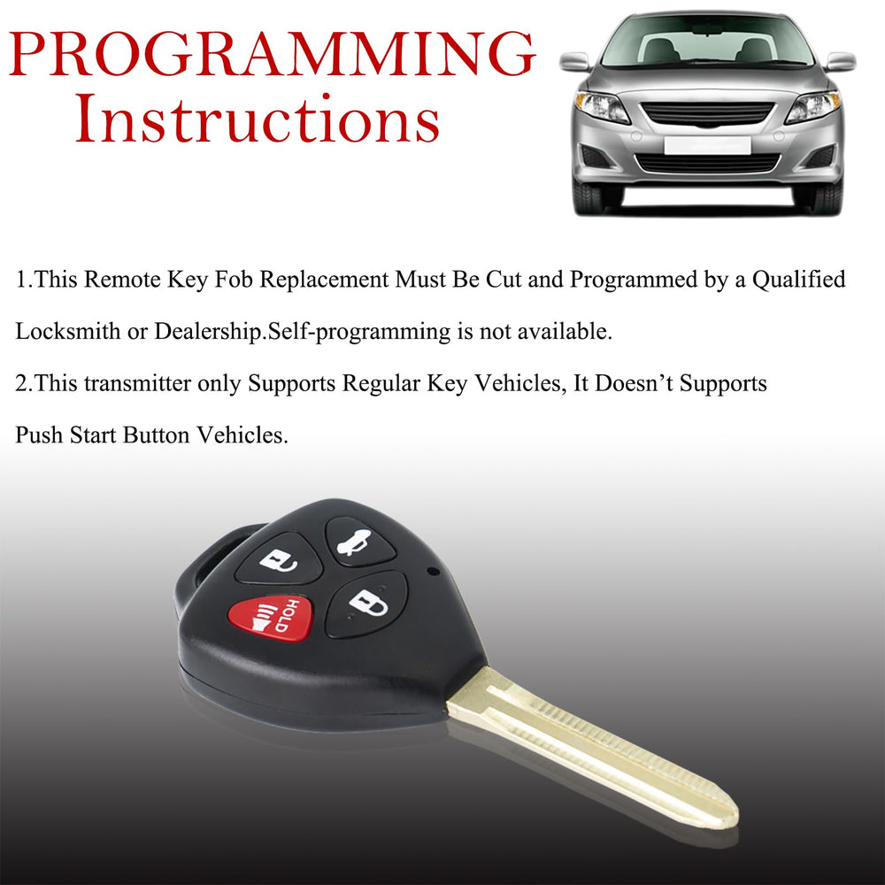 MechanMagic fob with H chip, Camry interior, reliable signal compatibility