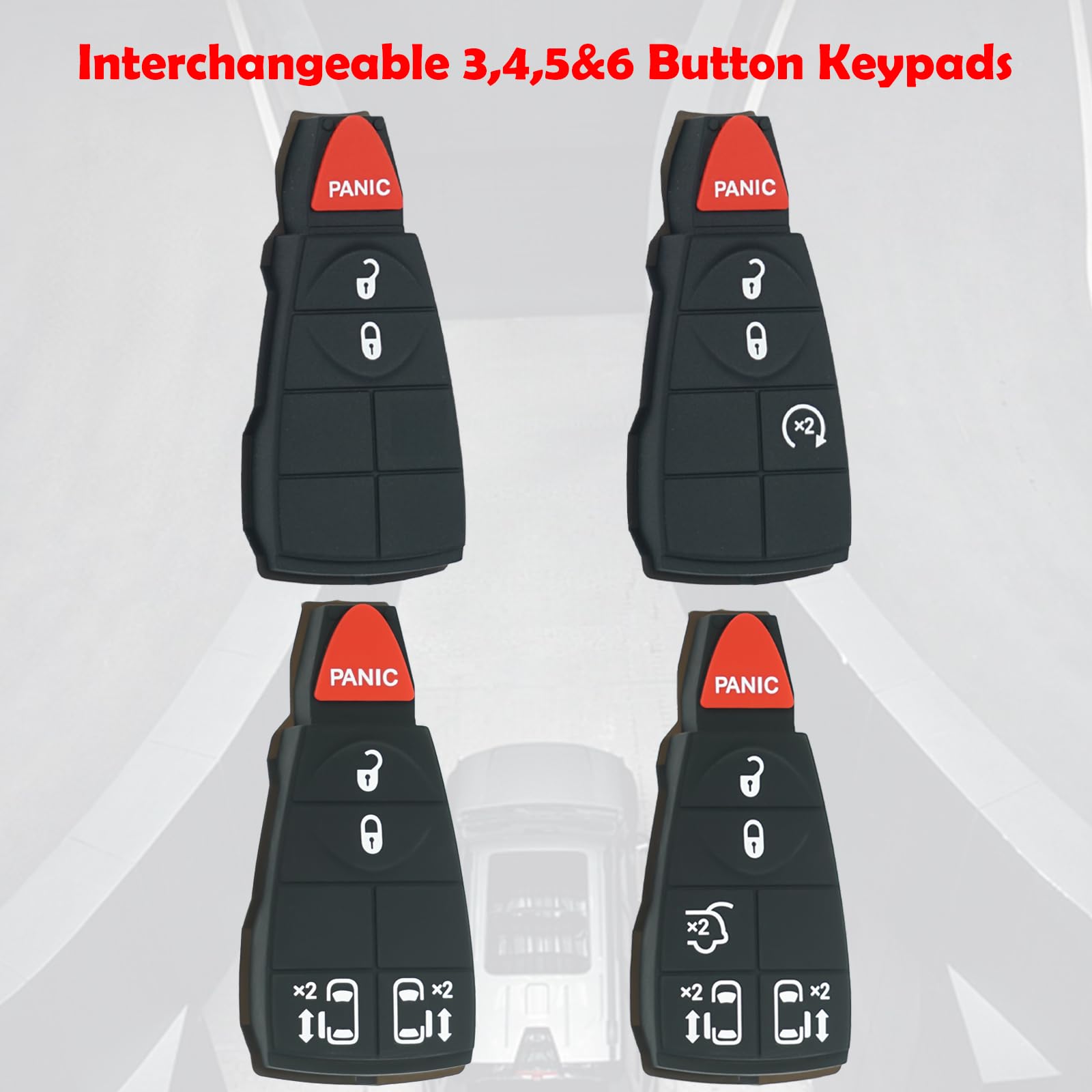 Key fob arrives with battery pre-installed for quick setup