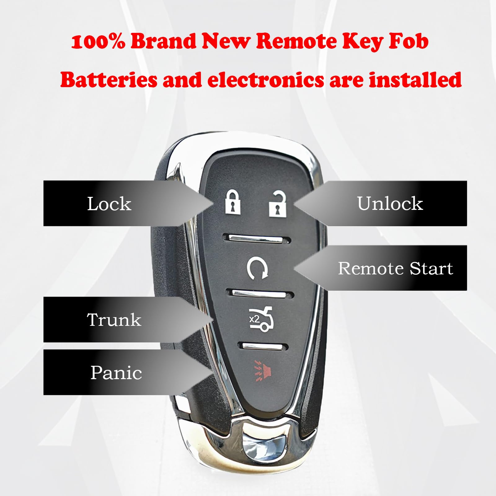 MechanMagic keyfob Chevrolet Cruze remote, compatible option across GM models.