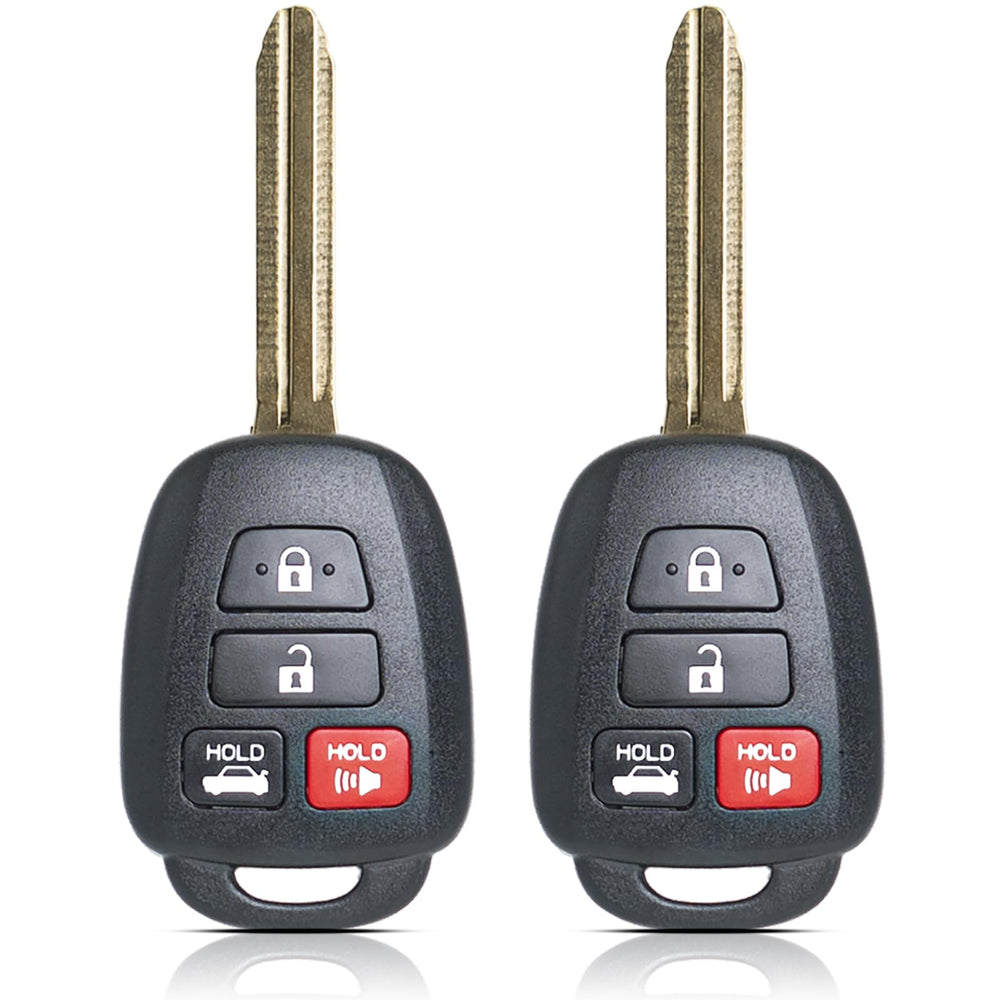 MechanMagic key fob for Toyota Corolla remote front view for quick replacement