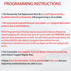 MechanMagic proximity key fob exterior and button layout for easy swap