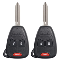 MechanMagic remote key fob for Dodge Ram front view—compact replacement