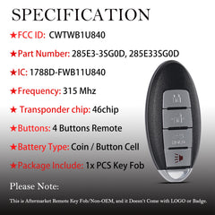 MechanMagic remote with Versa/Sentra compatibility badge.