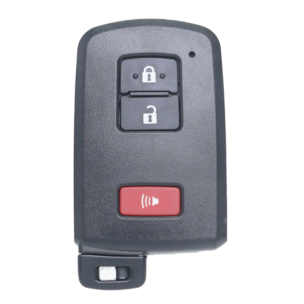 MechanMagic smart key fob for Toyota Tacoma front view, ready for replacement and pairing