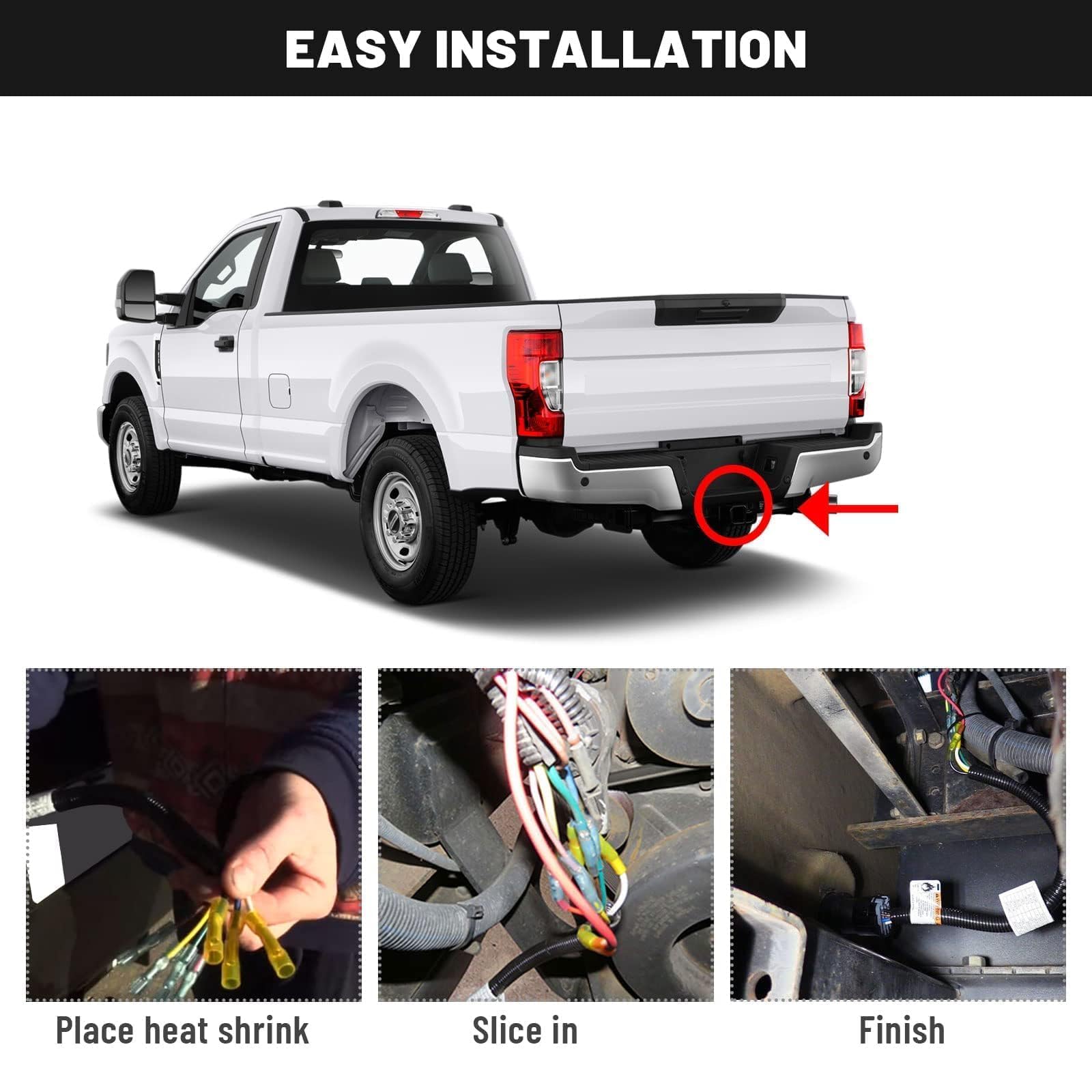 MECMO 14-16 AWG copper wires offer flexible towing wiring