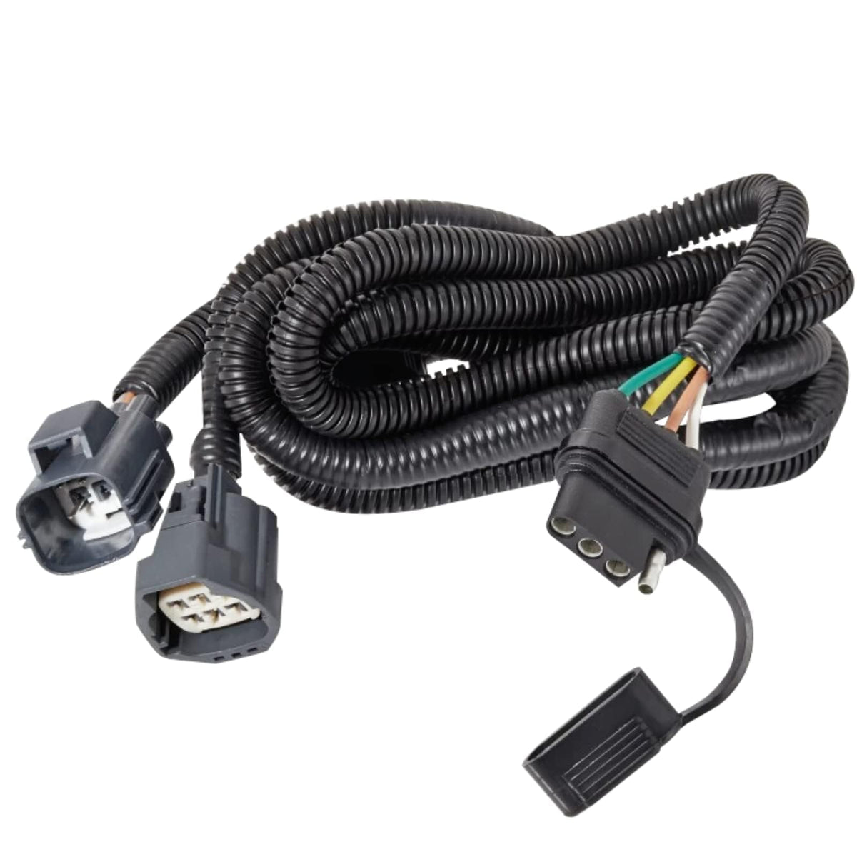 MECMO 4-pin trailer harness for Jeep Wrangler JK supports reliable towing lighting