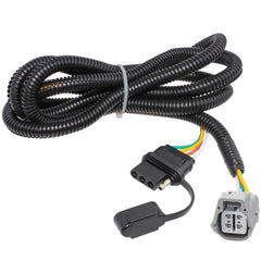 MECMO 56083 Highlander wiring harness with factory tow package for easy trailer signaling.