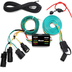 MECMO 56327 trailer wiring harness back connector for Ford Transit towing lights.