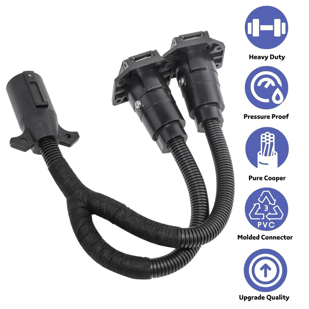 MECMO ABS plastic housing with nylon loom for durability.