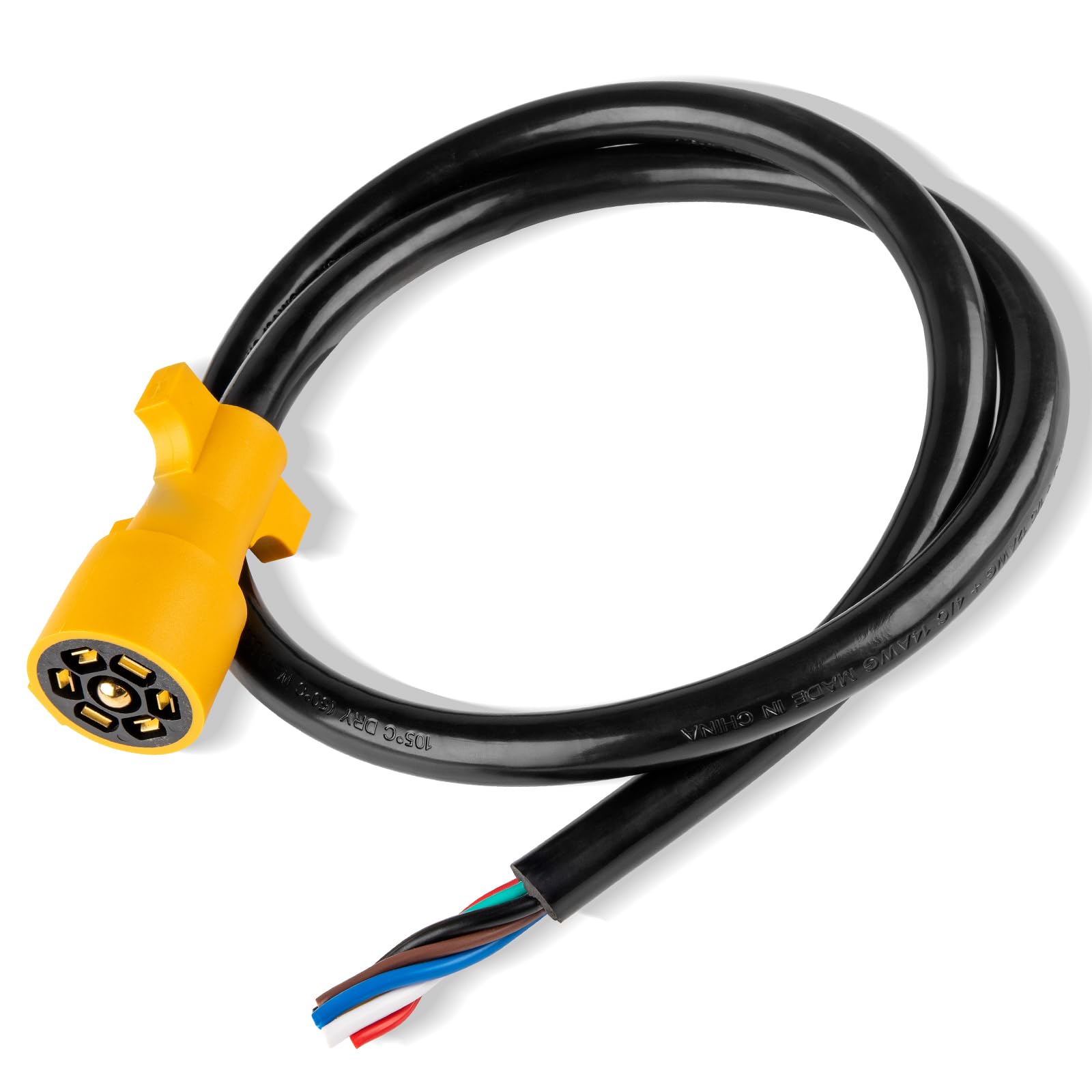 MECMO color-coded trailer wiring simplifies compatibility with standard connectors.