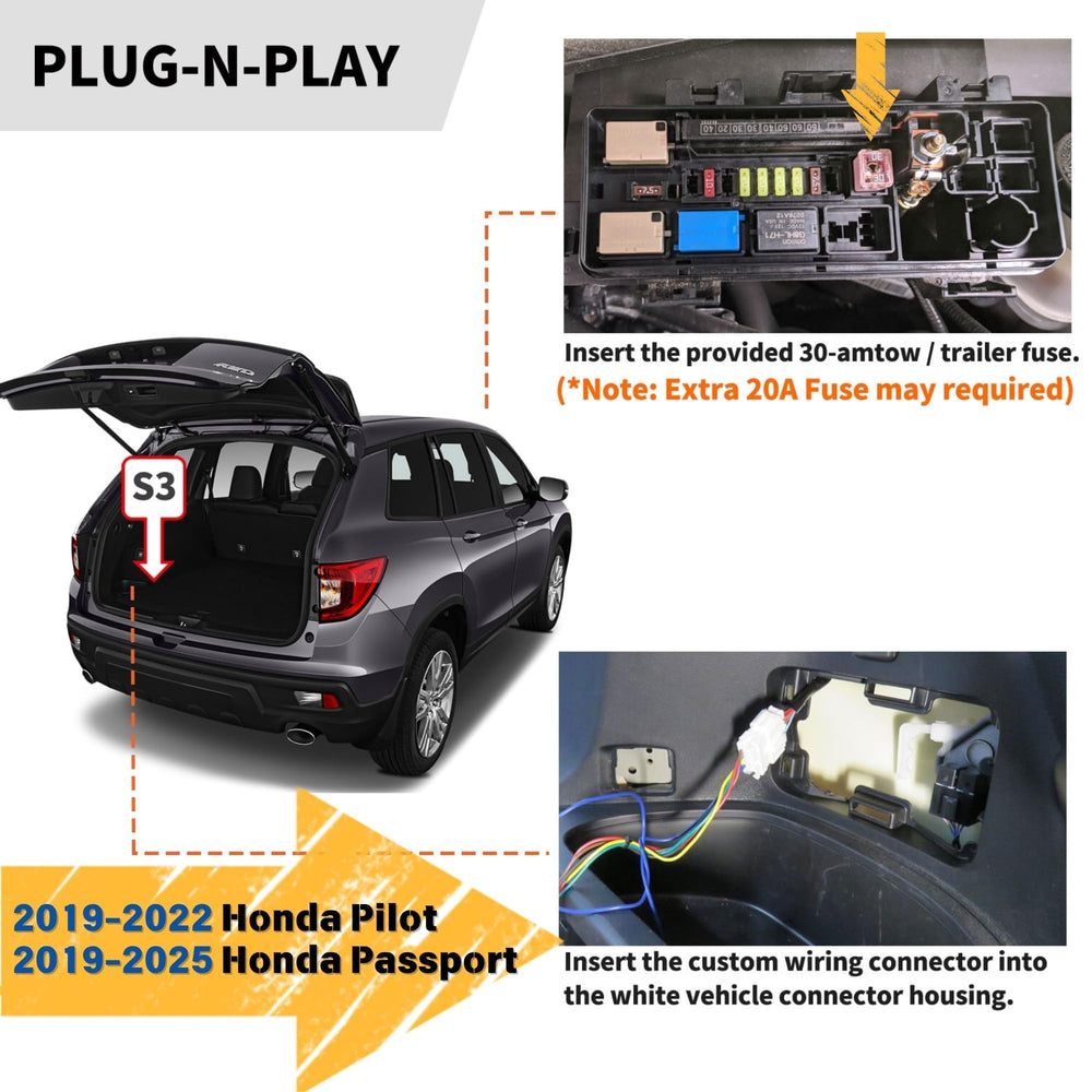 MECMO dust cover protects trailer connector from dust and moisture.