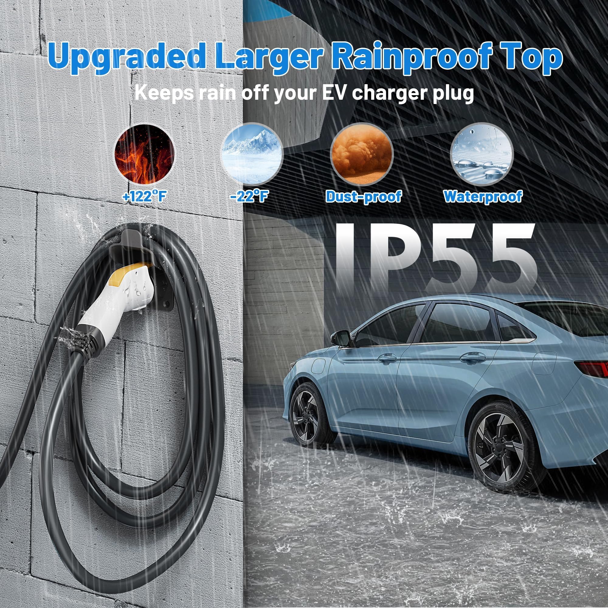 MECMO compatible with major J1772 EVs and PHEVs