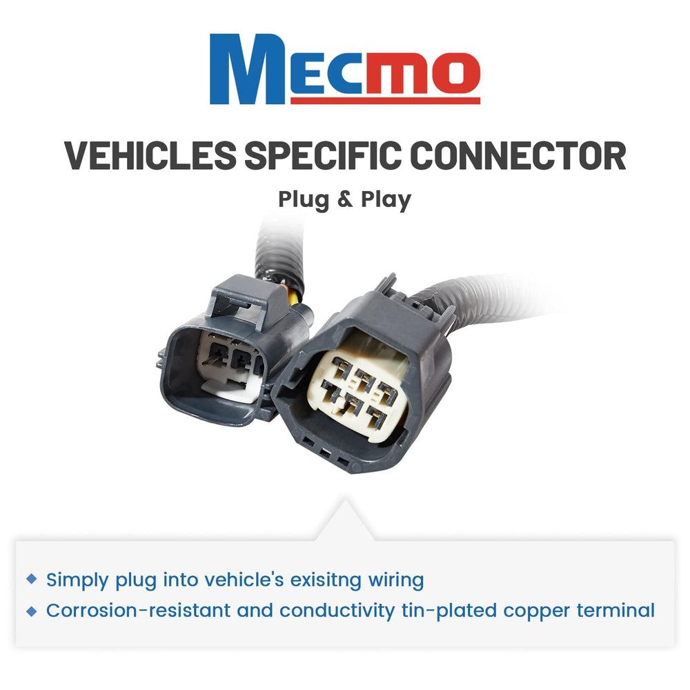 MECMO heavy-duty wiring with tin-plated copper terminals for durability