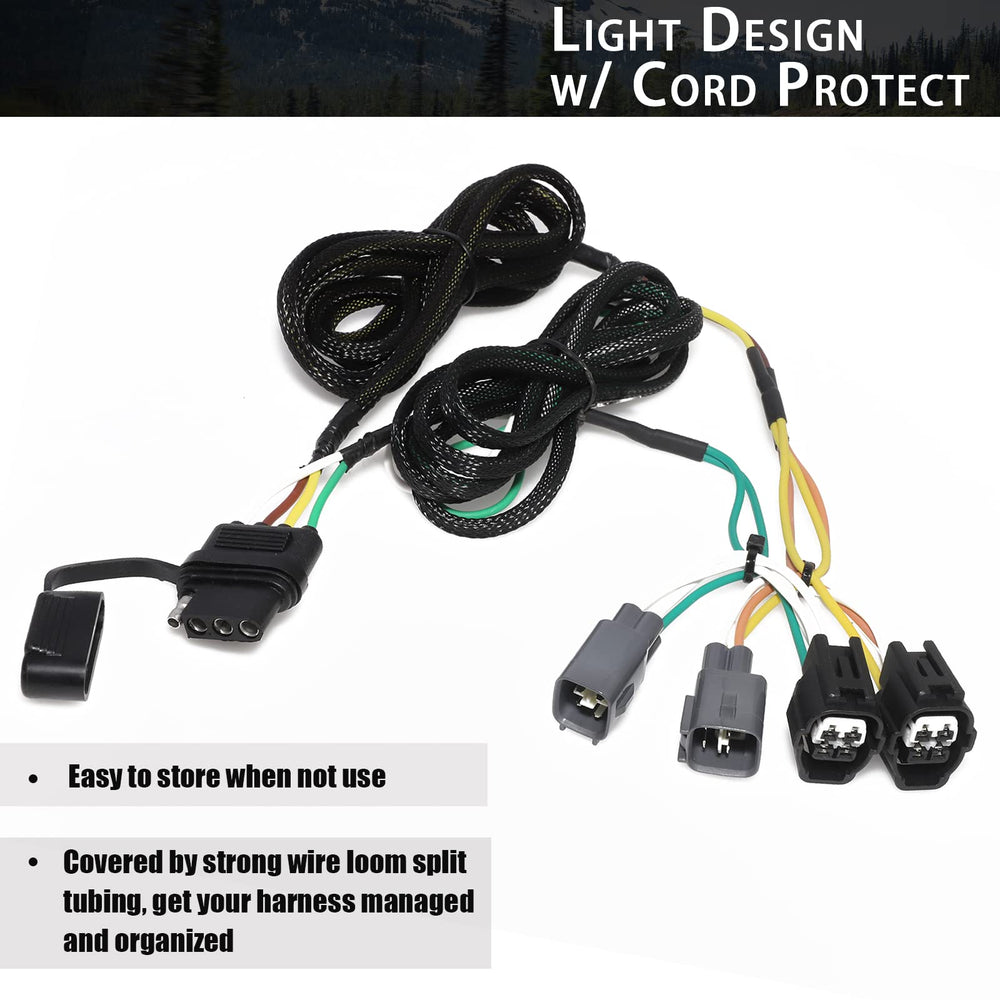 MECMO Jeep TJ 1998-2006 fit is designed for safe tail lights and signals.