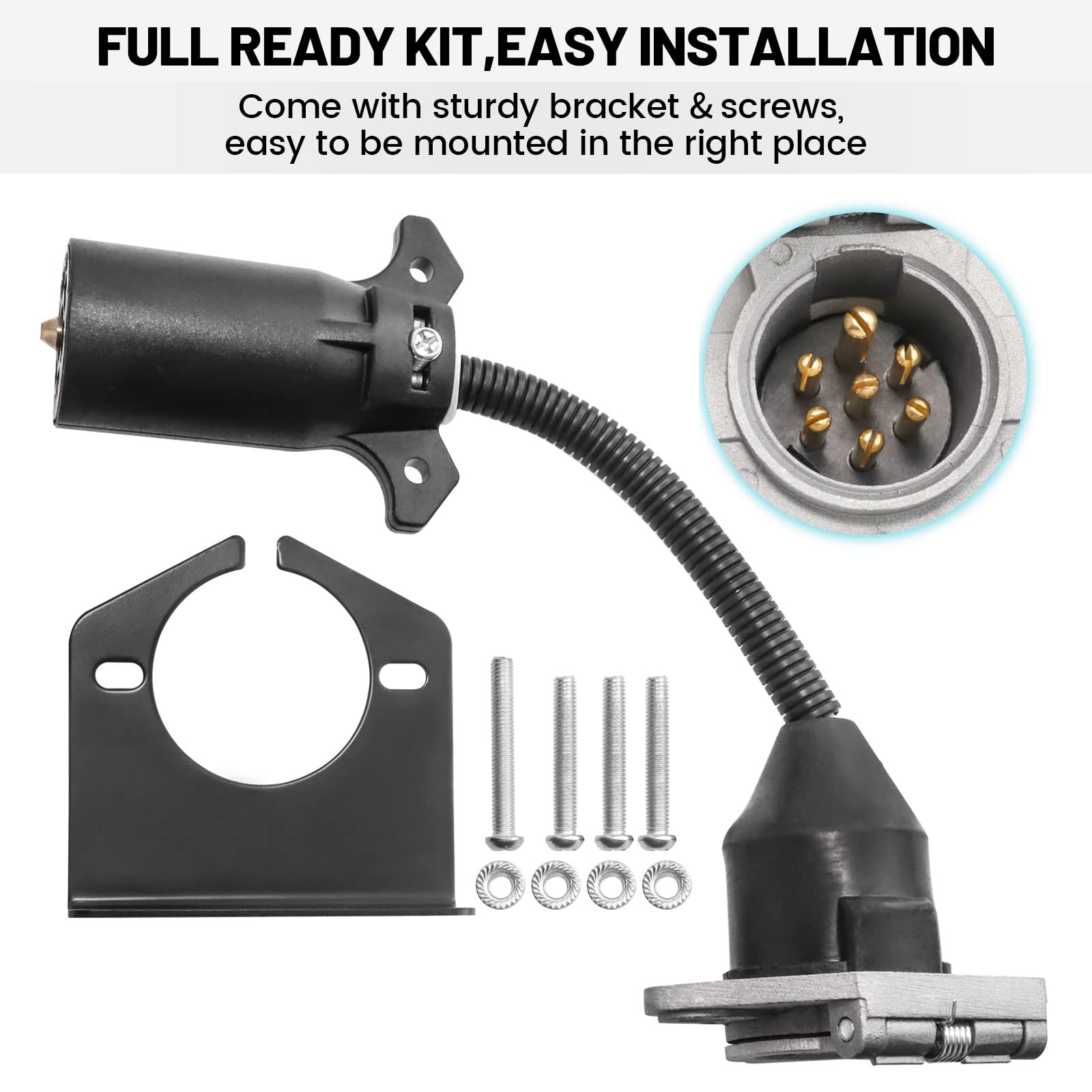 MECMO plug-and-play installation illustrating quick setup for towing.