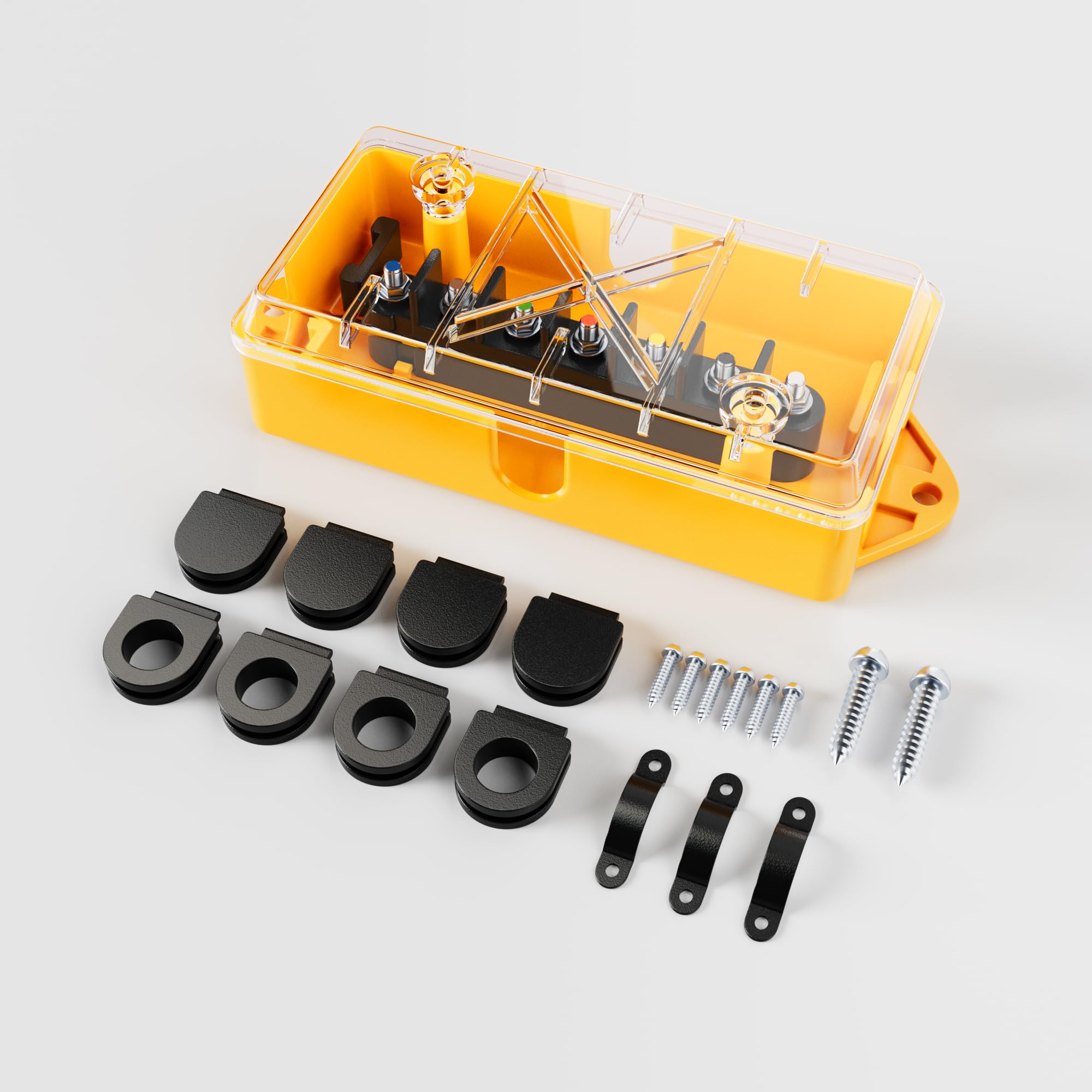 MECMO rubber grommets provide extra protection against moisture and dust.