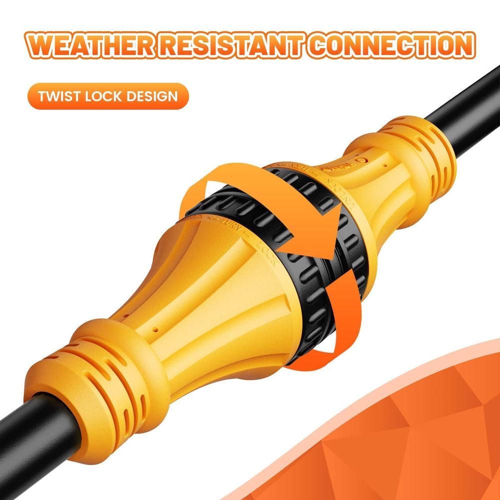 MECMO twist-lock mechanism with locking ring