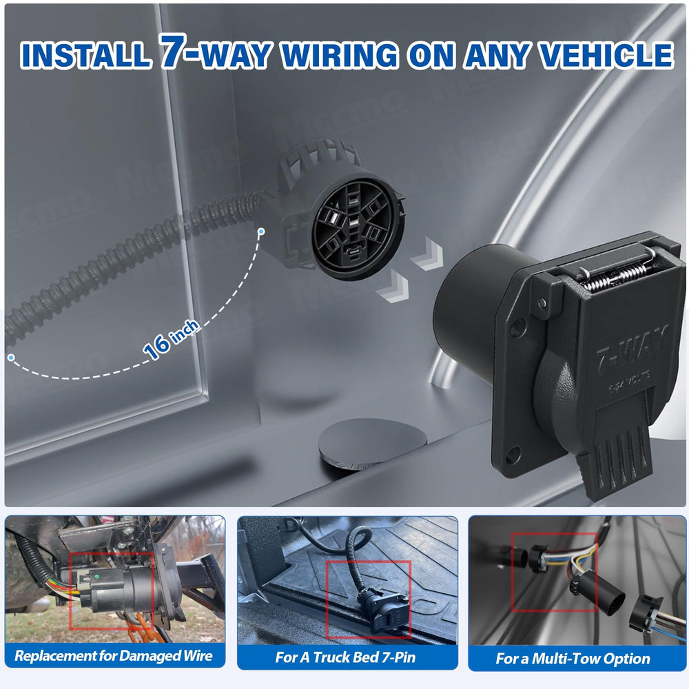 MECMO universal USCAR plug compatible with Ford, GM and Dodge