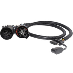 MECMO USCAR 7-pin to 4-pin harness extends trailer lights for 41 inches.