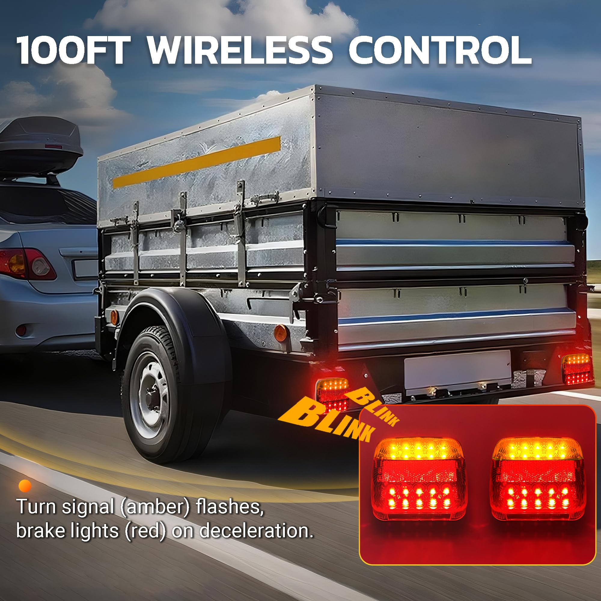 MEDAMOC brake function visible for safer highway maneuvers.