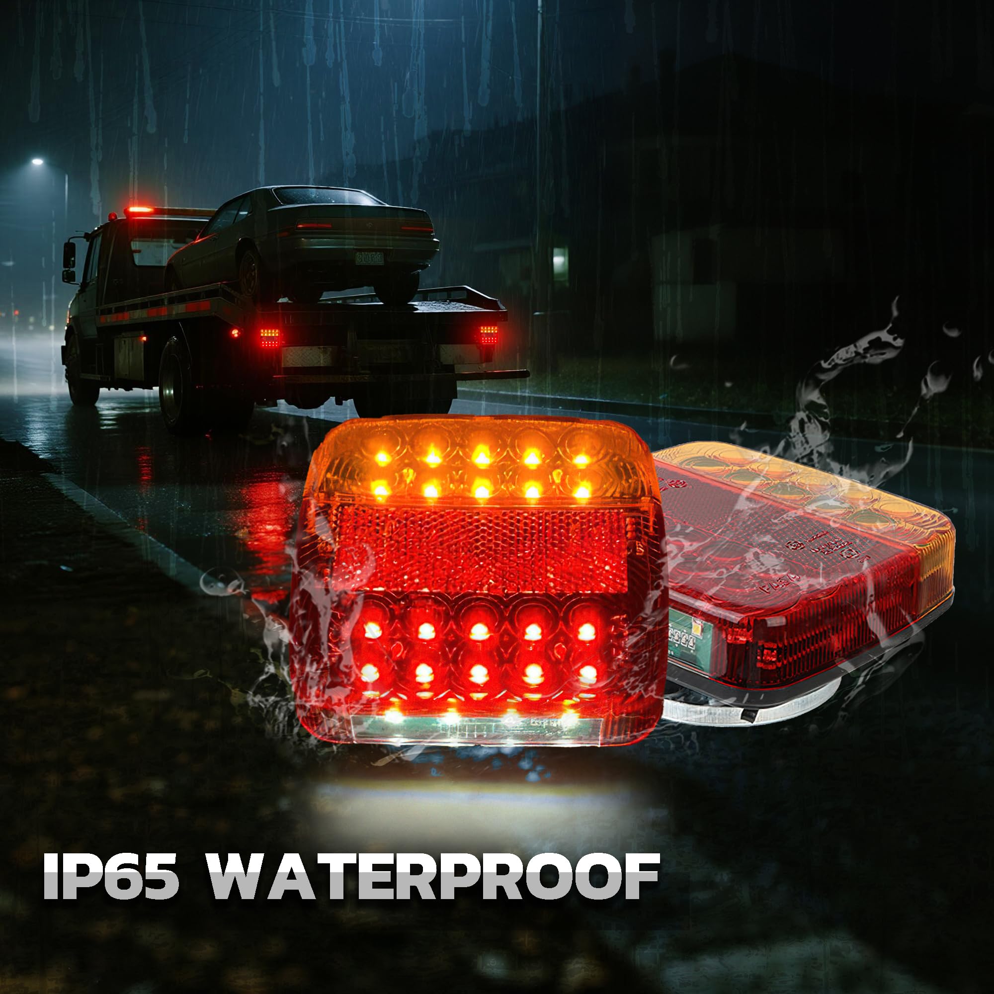 MEDAMOC IP65 housing guards against rain, dust, and snow in any season.