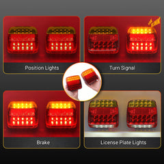 MEDAMOC lights provide clear turn signals and reverse illumination on demand.