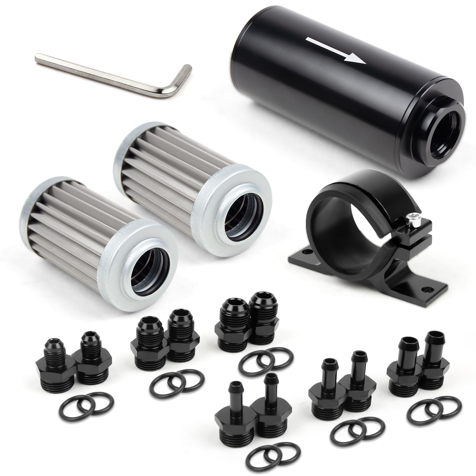Medoon 10 micron inline fuel filter for clean fuel flow