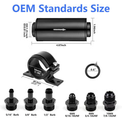 Medoon 8AN adapter for robust high-flow connections