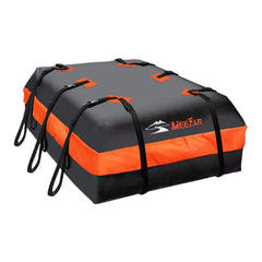 MeeFar XBEEK roof bag on car expands cargo space for trips.
