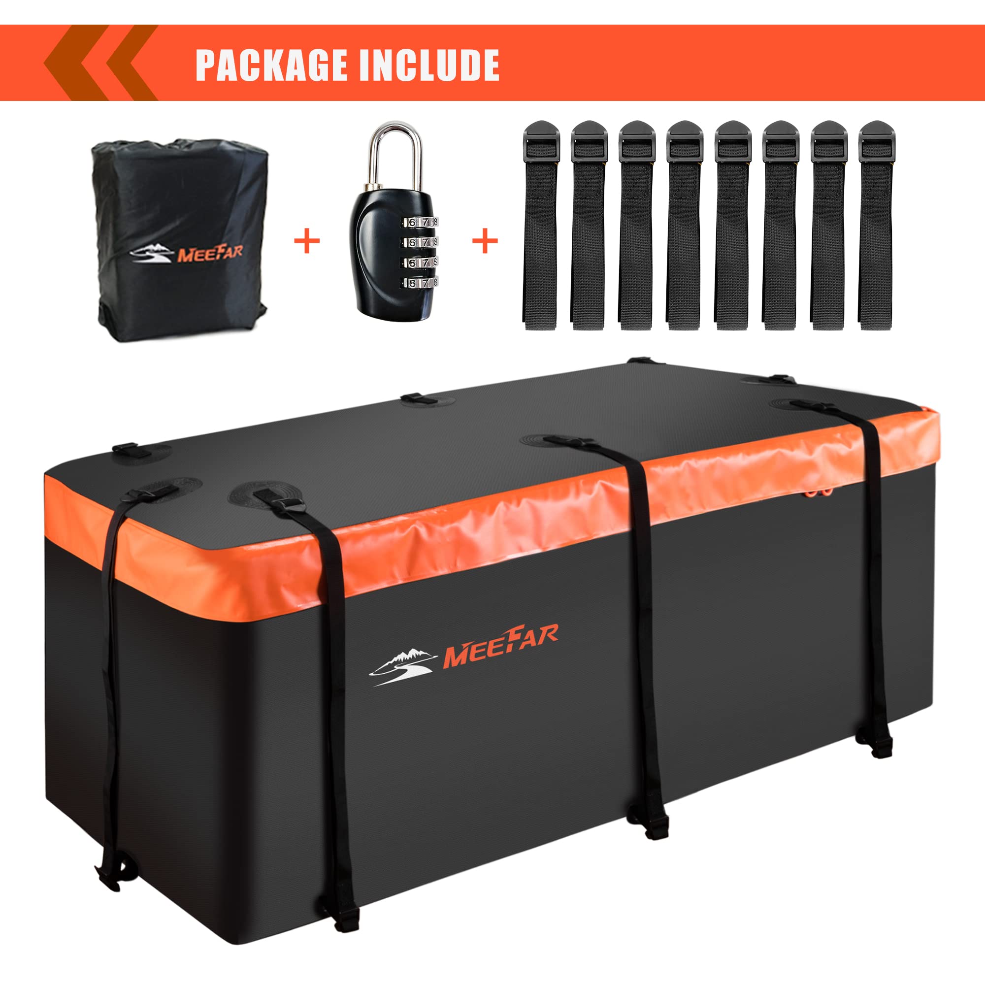 MeeFar waterproof 600D PVC material keeps items dry