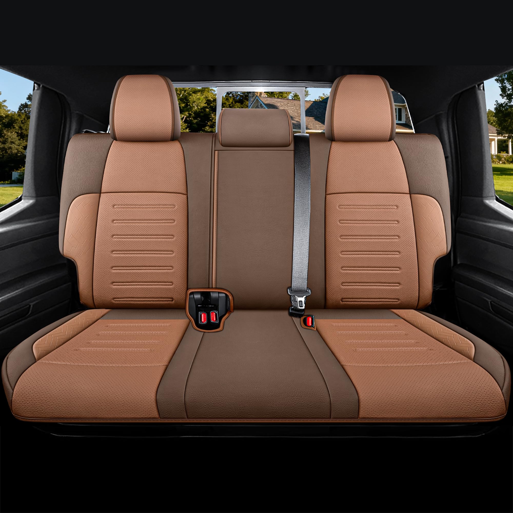 MeeKooMay headrest covers support easy adjustment while safeguarding fabric.